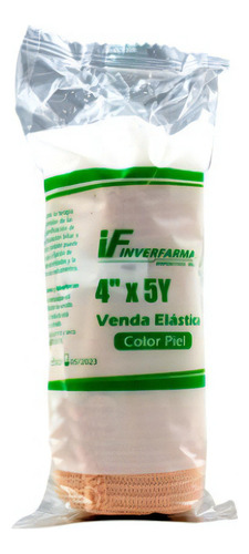 Venda Elastica Color Piel 4x5 Inverfarma