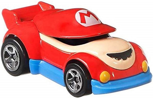 Super Mario Hot Wheels Mario Kart Auto Retira Ya!