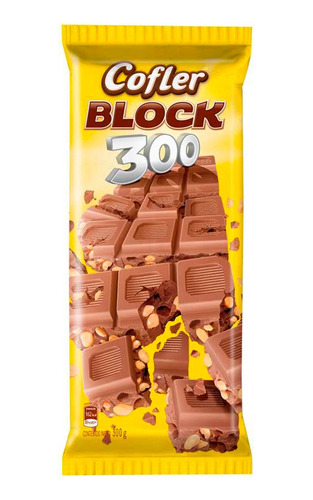 Pack X 3 Unid Chocolate  Block 300 Gr Cofler Chocola Pro