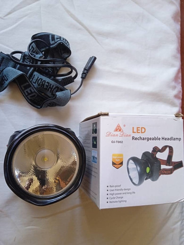 Linterna De Minero Led Recargable, Completamente Nuevo