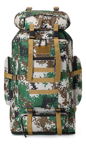 Mochila Táctica De Camuflaje De Gran Capacidad De 100 Litros