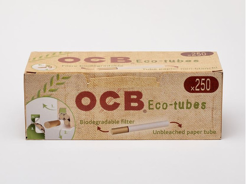 Caja Tubos Ocb Organico Rolling Papers Cueros