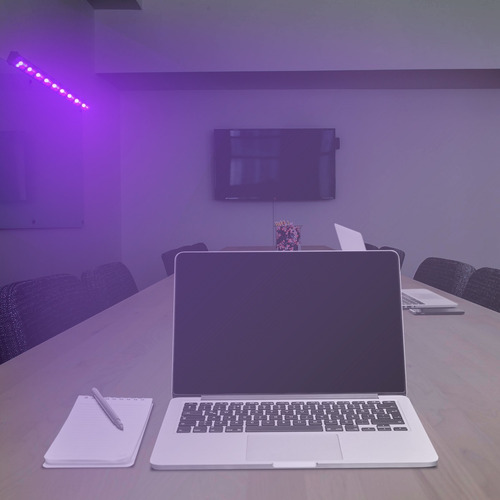 Imagen 4 de 4 de Steelpro - Barra Led 9 X 5 Watts - Gama De Colores Uv
