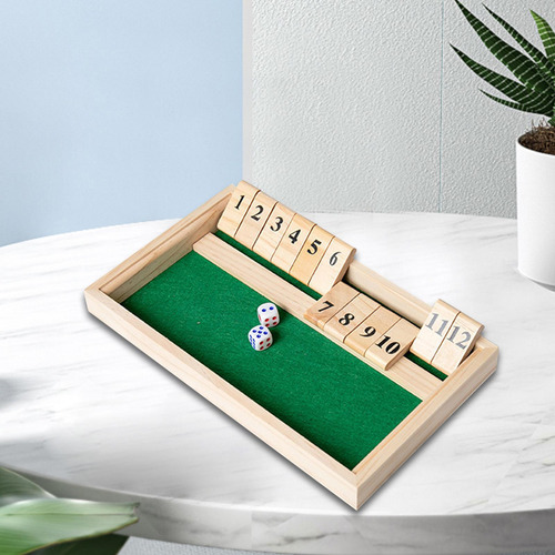 Juego De Mesa Con Tapa, Juguete Educativo, Número, Juego