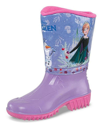 Imagen 2 de 8 de Botas Frozen Uxmal Lila Para Niña Disney