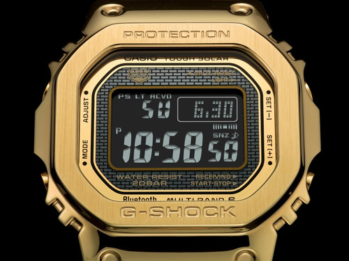 Relógio G-shock Gmw-b5000gd-9dr Tough Solar E Bluetooth +nfe