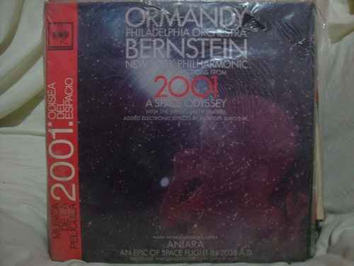Vinilo 2001 Odisea Espacio Bernstein Ormandy O1