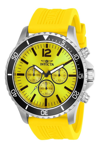 Reloj Invicta 24389 Amarillo Hombres