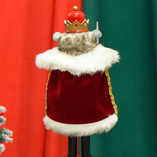 Figura De Cascanueces De Navidad, Adorno Artesanal Para