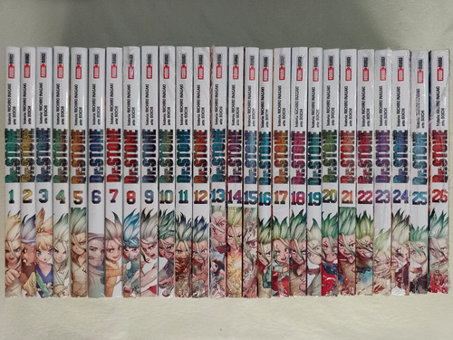 Dr Stone Lote Tomos 1 Al 26 ~ Panini Manga ~ Serie Completa