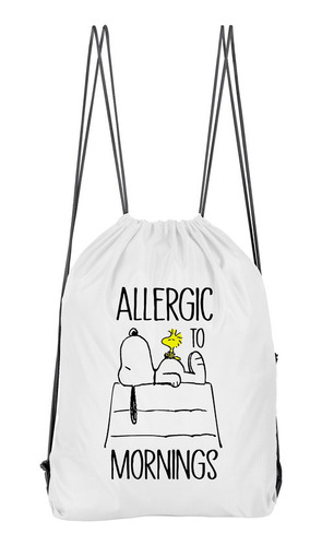 Bolso Deportivo Allergic To Morning (d1701 Boleto.store)