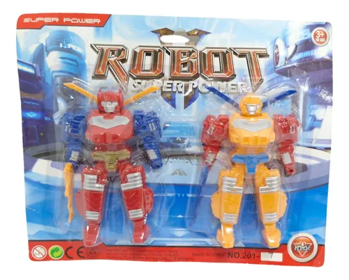 Figura De Muñeco Robot - Articulado - Robot Super Power 2