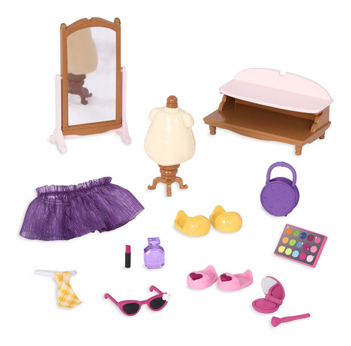 Set Accesorios Tienda De Ropa Lil Woodzeez