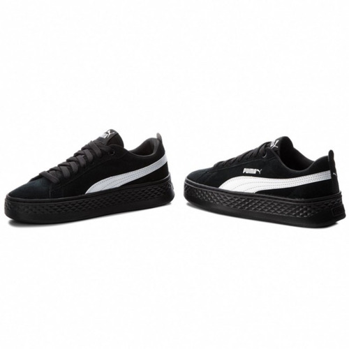 Puma Smash Plataforma Sd Black White 36648802