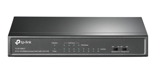 Switch Tp-link Fast Ethernet Tl-sf1008lp 8 Puertos 10/100mb