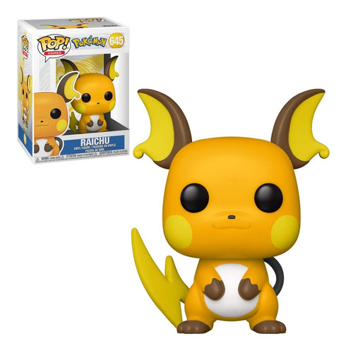 Raichu 645 Funko Pop Pokemon Evolucion Pikachu Pokebola