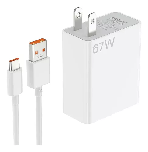 Cargador Xiaomi 67W Tipo USB - C Original — SmarTech Ica