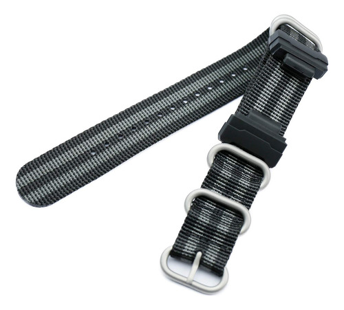 Conversion Raf Nylon Correa +adaptador Reemplazo Para Casio