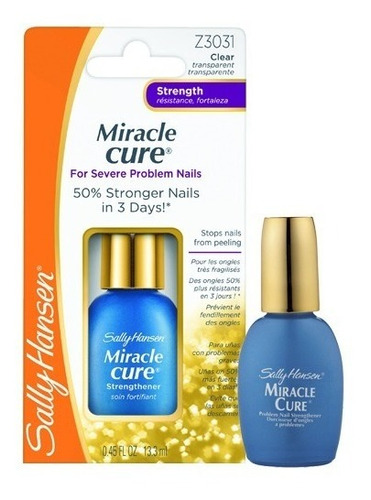 Tratamiento Fortalecedor Sally Hansen Miracle Cure Manicuría