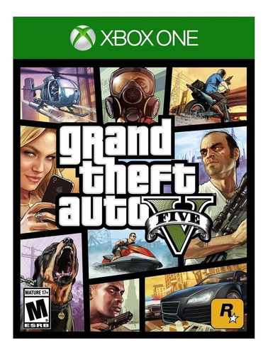 Grand Theft Auto V Standard Edition Rockstar Games Xbox One 