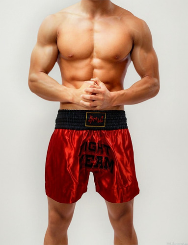 Short Muay Thai Okami Fighteam Ng-rj S