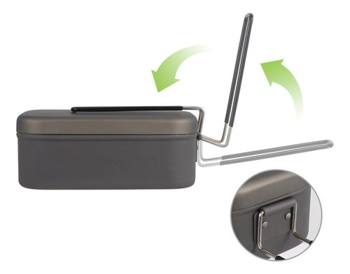 Bento Box Buttle Snack Box Linter Lunch Box Para Pesca De