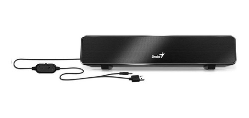 Imagen 3 de 10 de Mini Barra Parlante Pc Genius Rs2 Soundbar 100 Usb Dh®