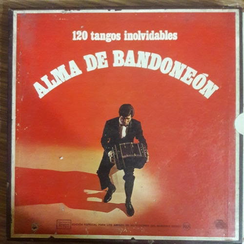 Coleccion Alma De Bandoneon 120 Tangos 10 Discos + Libro