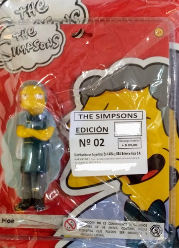 Coleccion Los Simpson N°2 Moe (clarin)