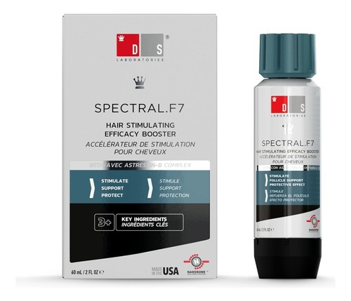 Spectral F7 Loción Anticaída Estrés Nanotecnología Ds Usa