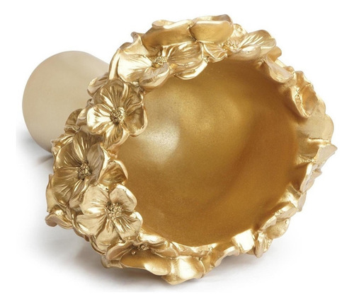 M Escultura De Resina Florero Estatua Macetas De Dorado