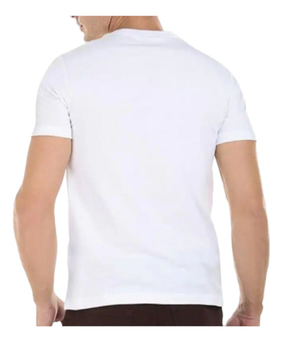 Playera Hombre 2pz Cuello Redondo Manga Corta 100% Algodon