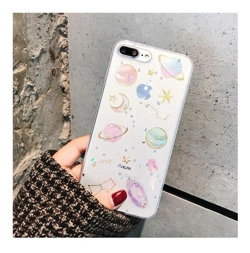 Case Galaxia iPhone Universo Estrellas Mujer Hombre Dama 3d