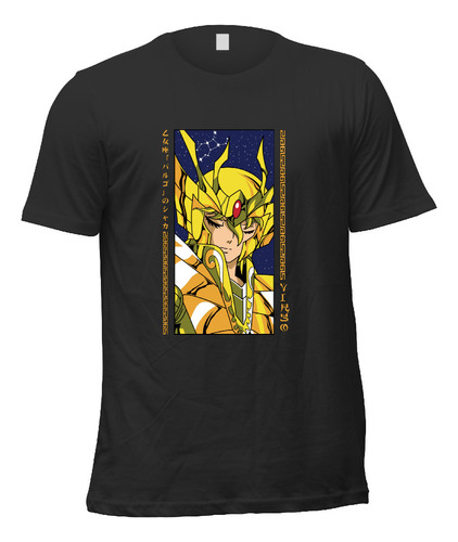 Playera Anime Saint Seiya Shaka De Virgo A2