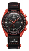 Comprar Reloj Pulsera Omega X Swatch Mission On Earth Lava Correa Negro-lava Bisel Negro-lava Fondo Negro-lava