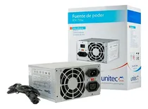 Comprar Atx-750w Fuente De Poder 750 Watts Unitec 20+4 Pines+2xsata