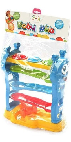 Imagem 1 de 3 de Brinquedo Educativo Centopéia Baby Péia Maral Cor Sortida