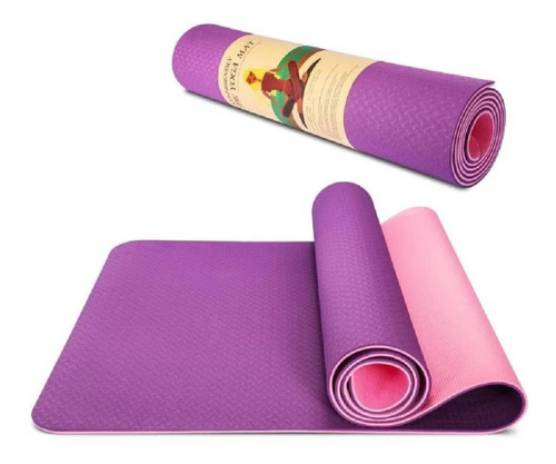 Mat De Yoga Eco Friendly 6mm Colores 