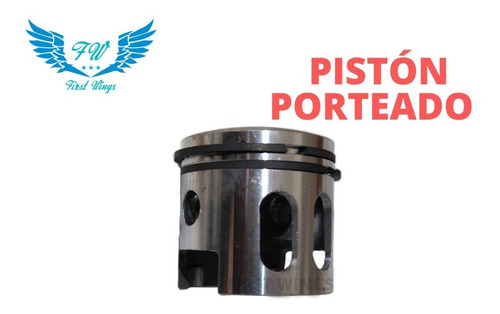 Refaccion Piston Porteado  Motor 80 Cc Bicimoto Envio Gratis