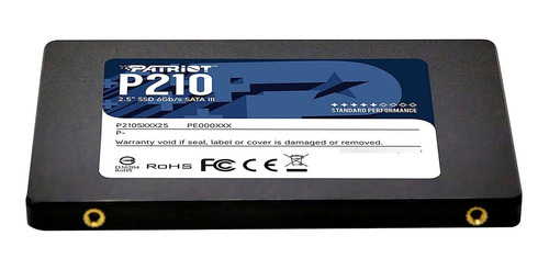 Ssd Disco Solido 1tb Patriot P210 Sata 3 Gamer Pc Notebook