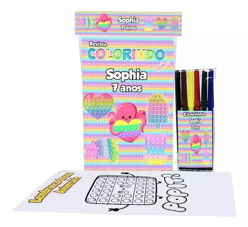 20 Livros Revistinha Pintar Colorir Canetinha + Cobra Maluca