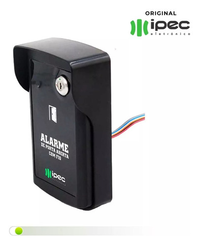Alarme De Porta Ou Janela Aberta Com Sirene Ipec Com Fio