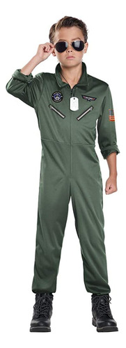 California Costumes Disfraz Unisex De Piloto De Combate Para