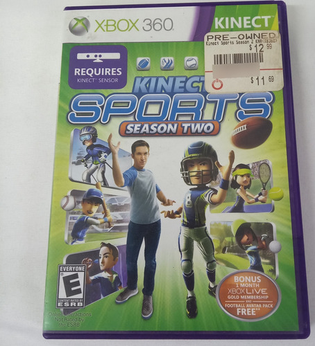 Kinect Sports Season Two Game Xbox 360 Original