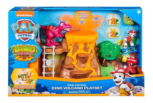 Set De Juego Spin Master Paw Patrol Volcán Dino