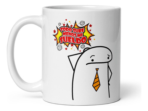 Taza Divertida De Trabajo Pocillo De Oficina 11 Oz 