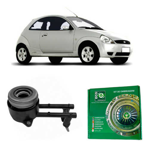 Atuador Embreagem Ford Ka 1.0l 8v Endura/ Zetec  1998 / 1999