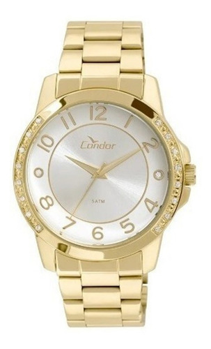 Relógio Feminino Condor Dourado Co2035kom/4k
