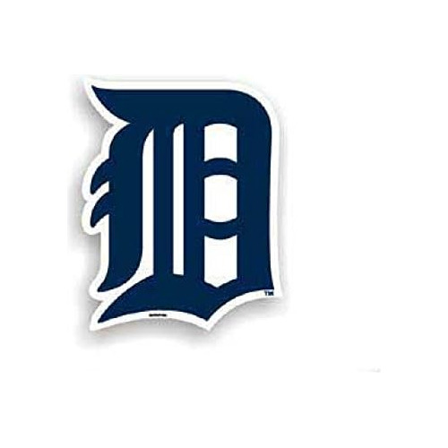 Imán De Vinilo Del Logotipo De Mlb De Tigres De Detroi...