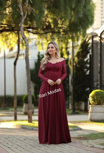 Vestido madrinha hotsell de casamento inverno